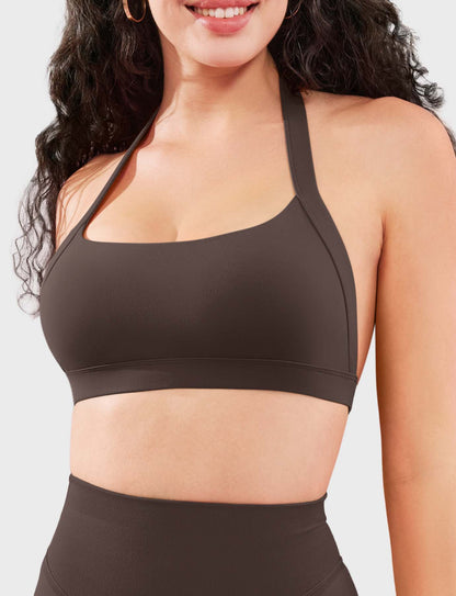 Vaeryn Roxanie Halter Sports Bra