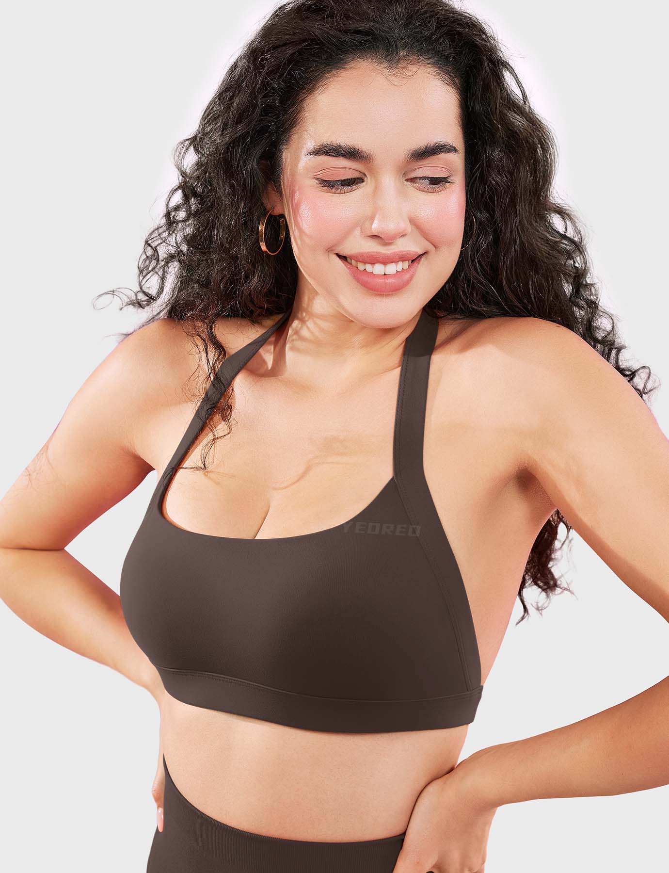 Vaeryn Roxanie Halter Sports Bra