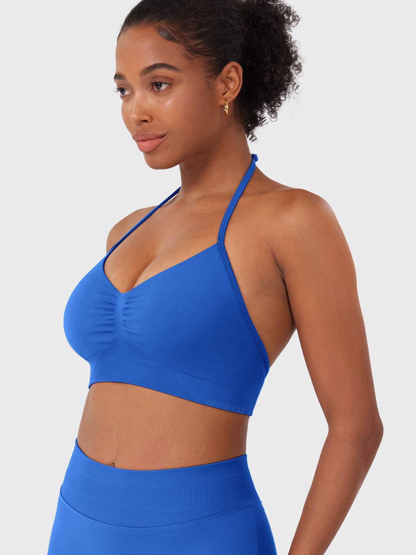 Vaeryn Vanie SoftHue Halter Sports Bra