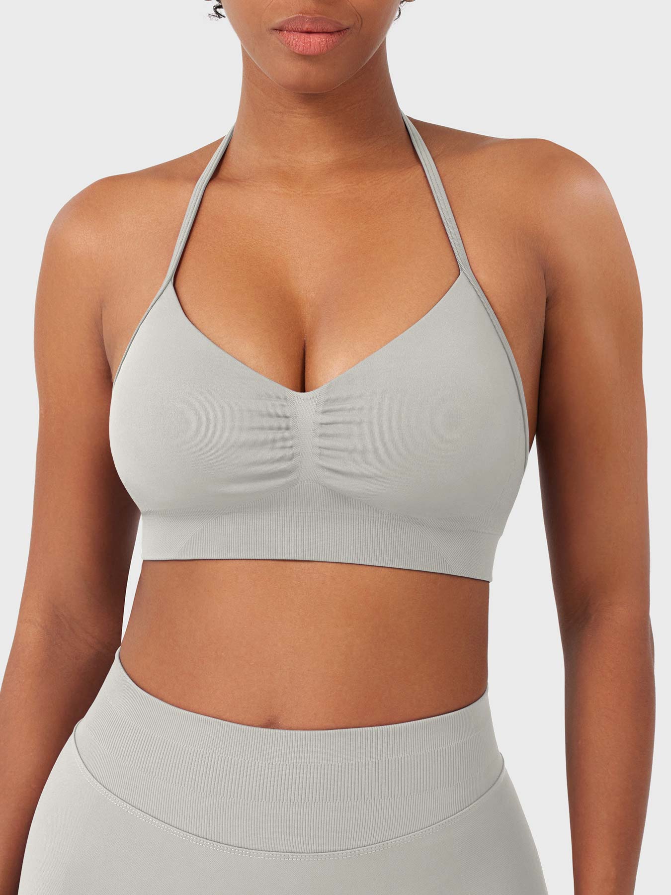 Vaeryn Vanie SoftHue Halter Sports Bra