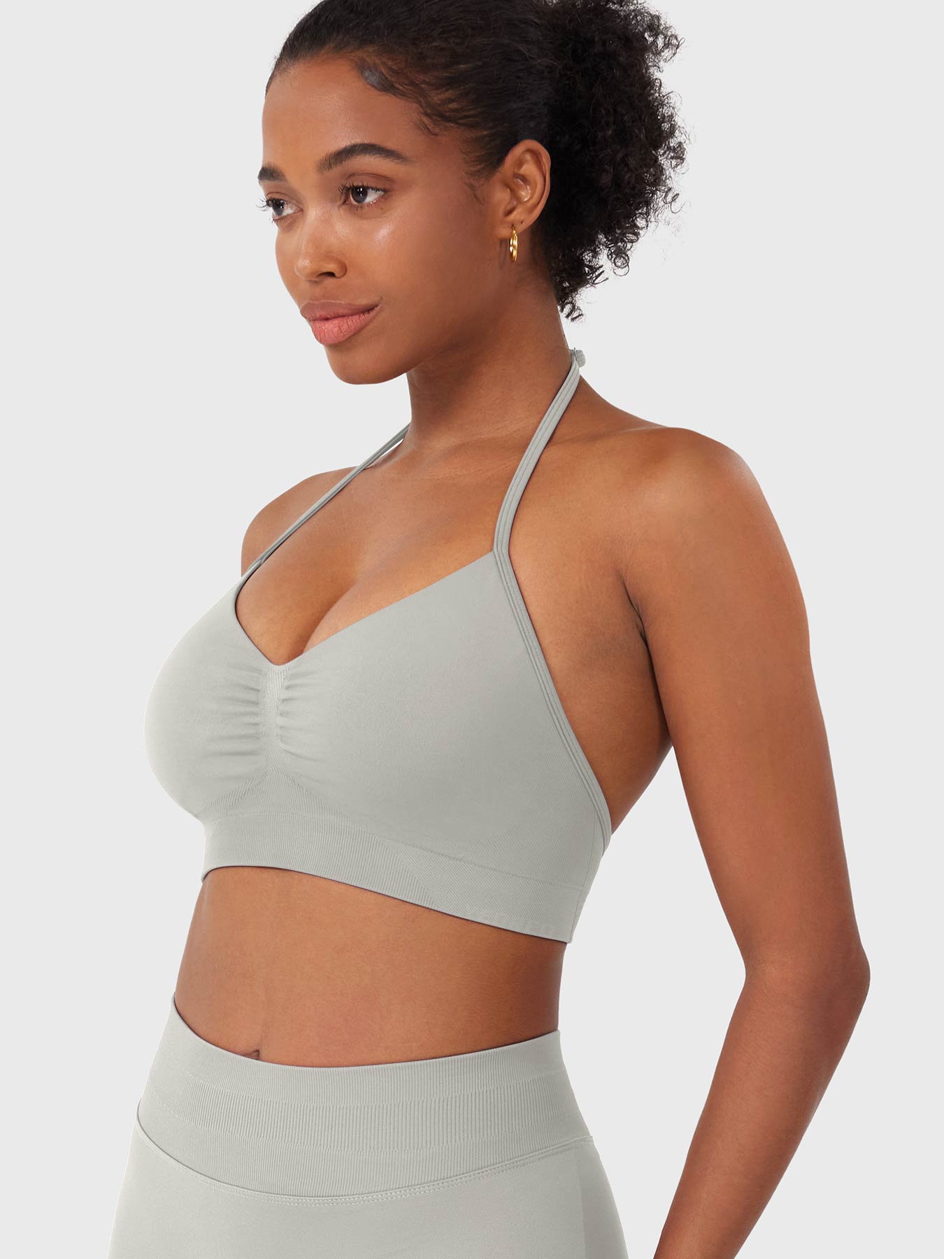 Vaeryn Vanie SoftHue Halter Sports Bra