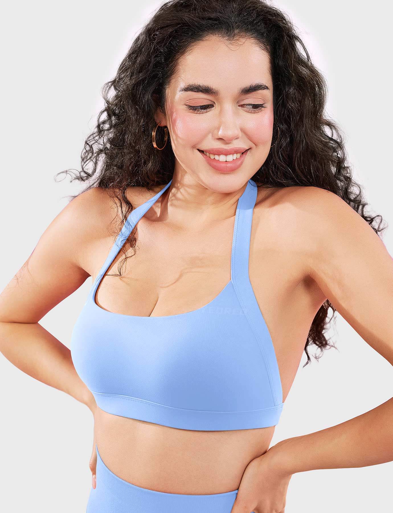 Vaeryn Roxanie Halter Sports Bra