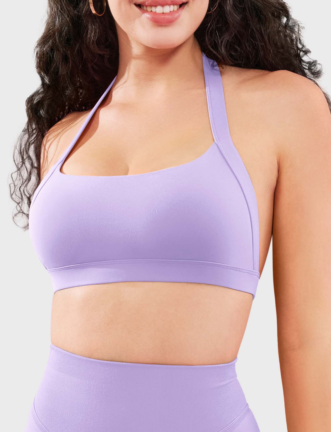 Vaeryn Roxanie Halter Sports Bra