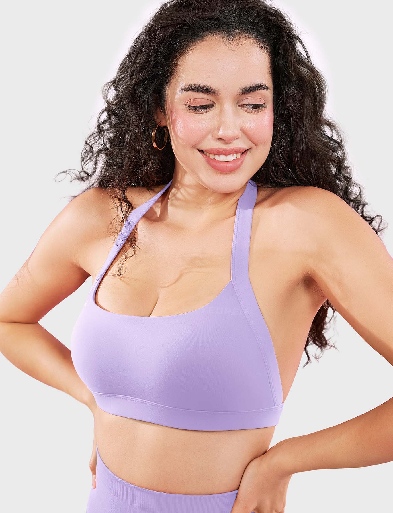 Vaeryn Roxanie Halter Sports Bra