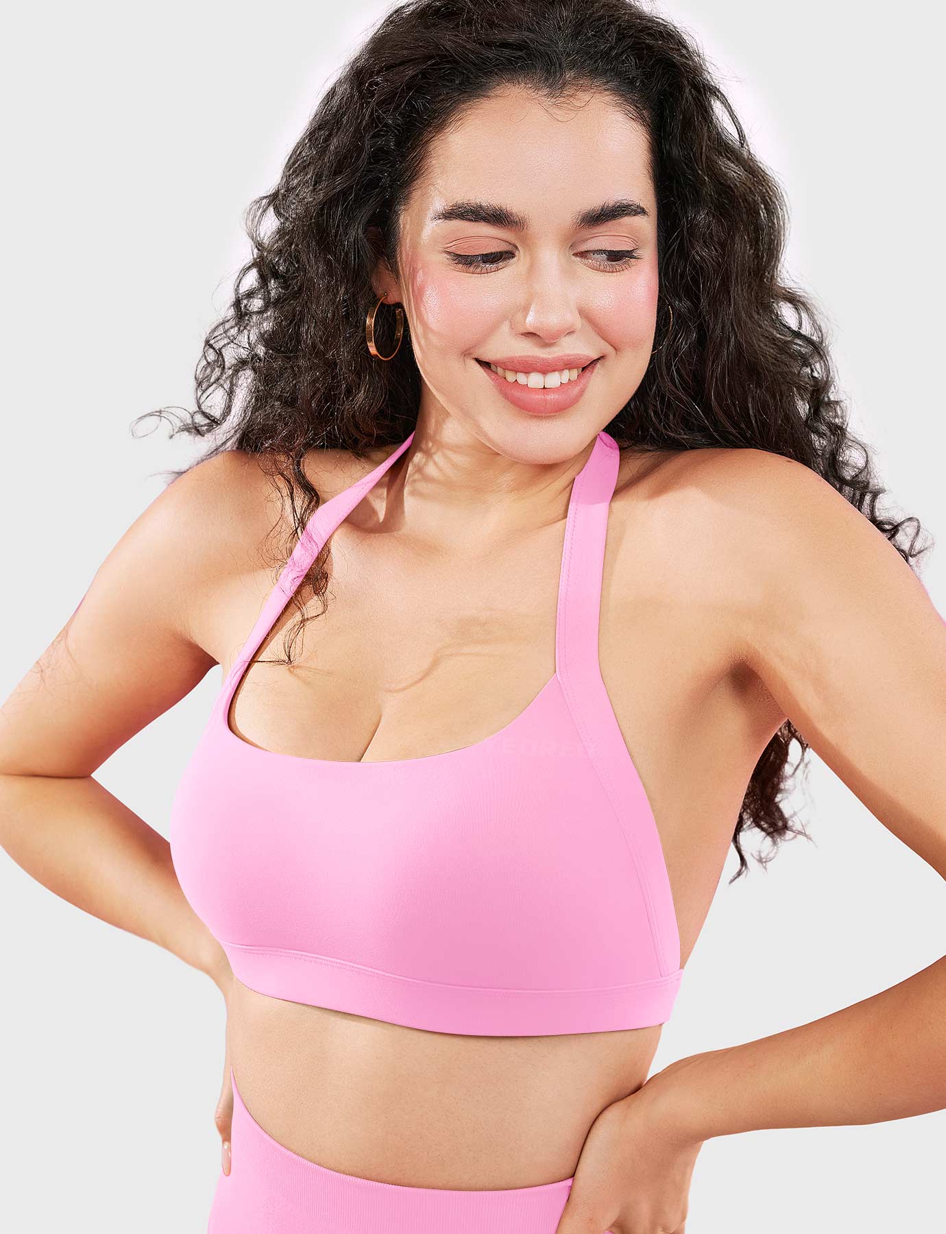 Vaeryn Roxanie Halter Sports Bra