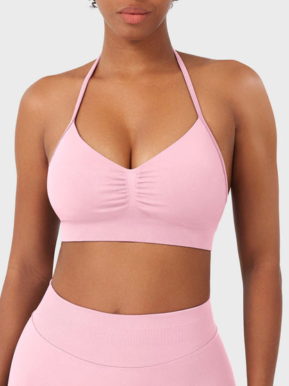 Vaeryn Vanie SoftHue Halter Sports Bra