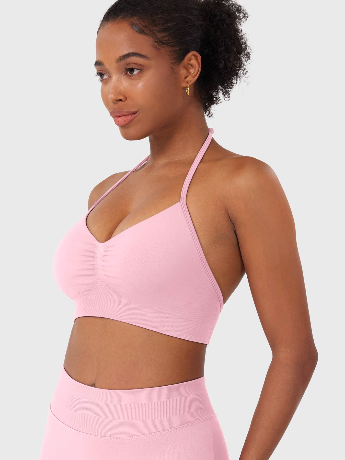 Vaeryn Vanie SoftHue Halter Sports Bra