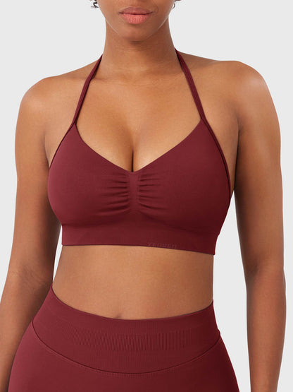 Vaeryn Vanie SoftHue Halter Sports Bra