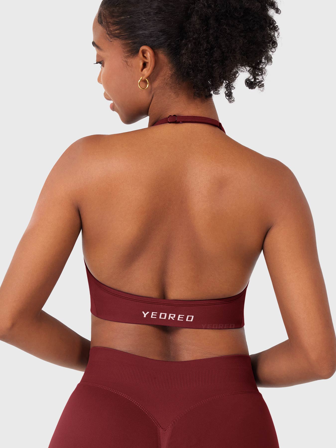 Vaeryn Vanie SoftHue Halter Sports Bra