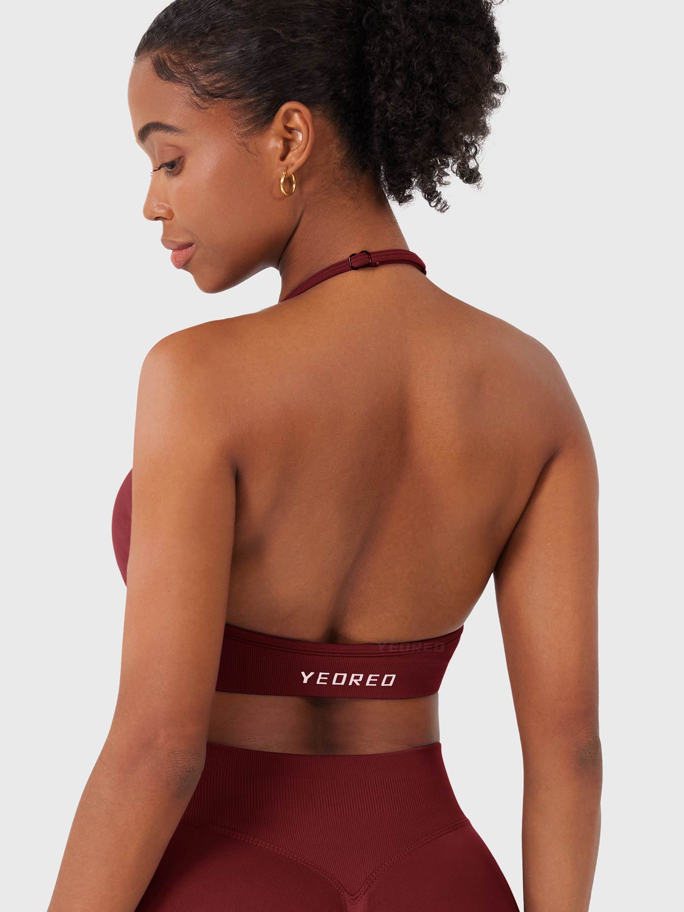 Vaeryn Vanie SoftHue Halter Sports Bra