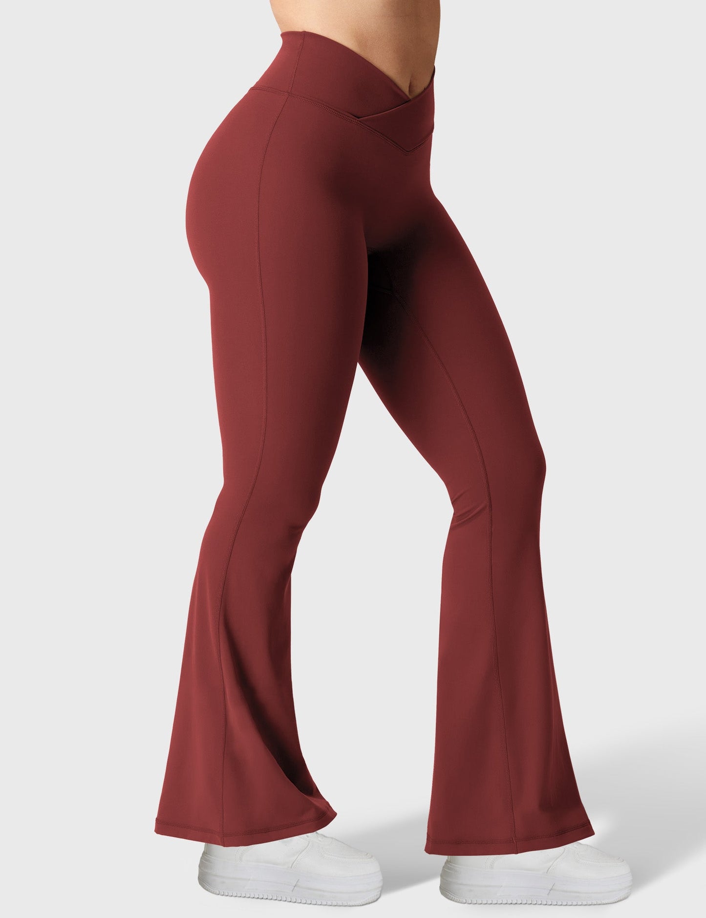 Vaeryn V-waistband Kalie 30" Flare Leggings