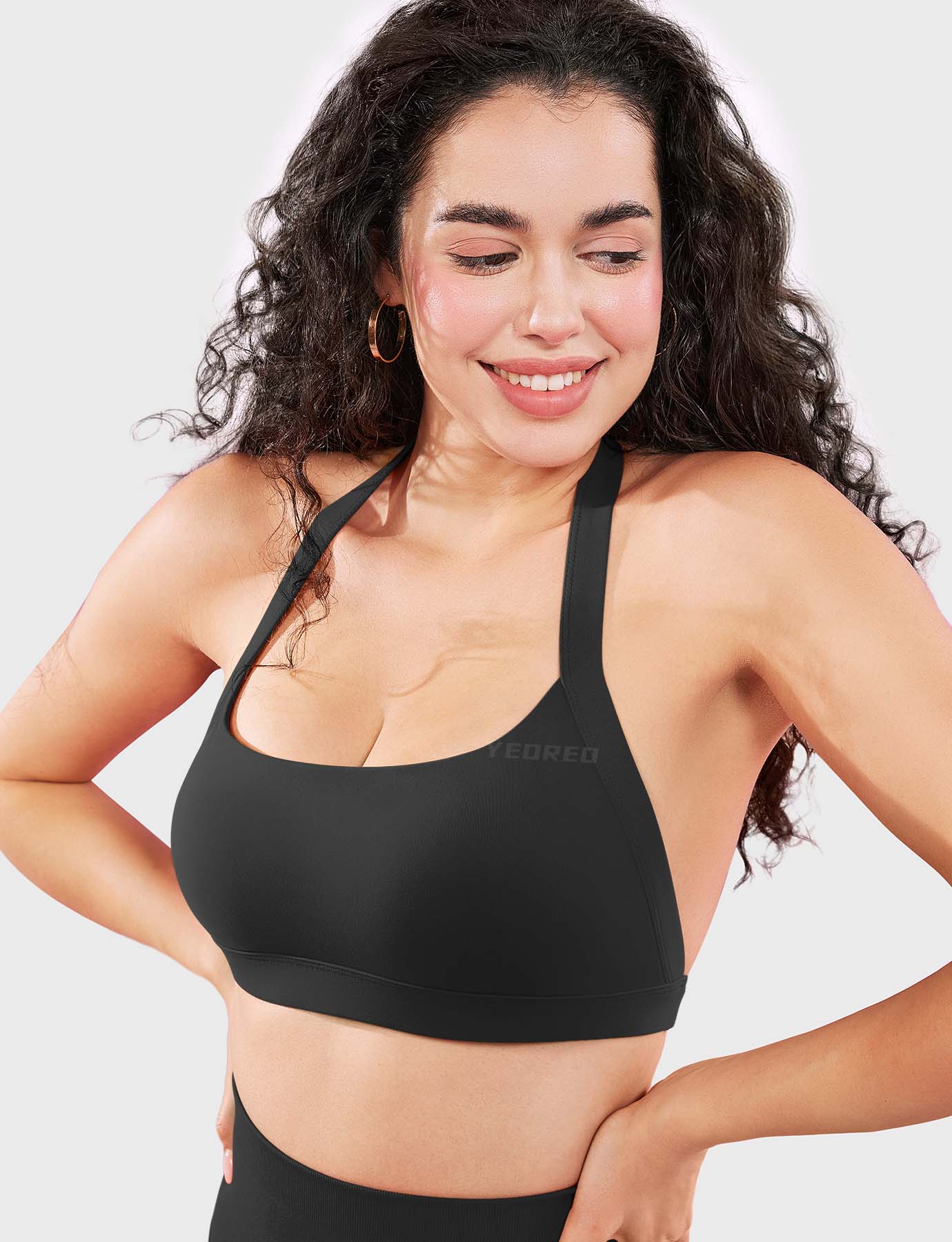 Vaeryn Roxanie Halter Sports Bra