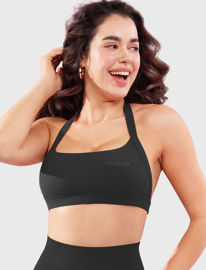 Vaeryn Roxanie Halter Sports Bra