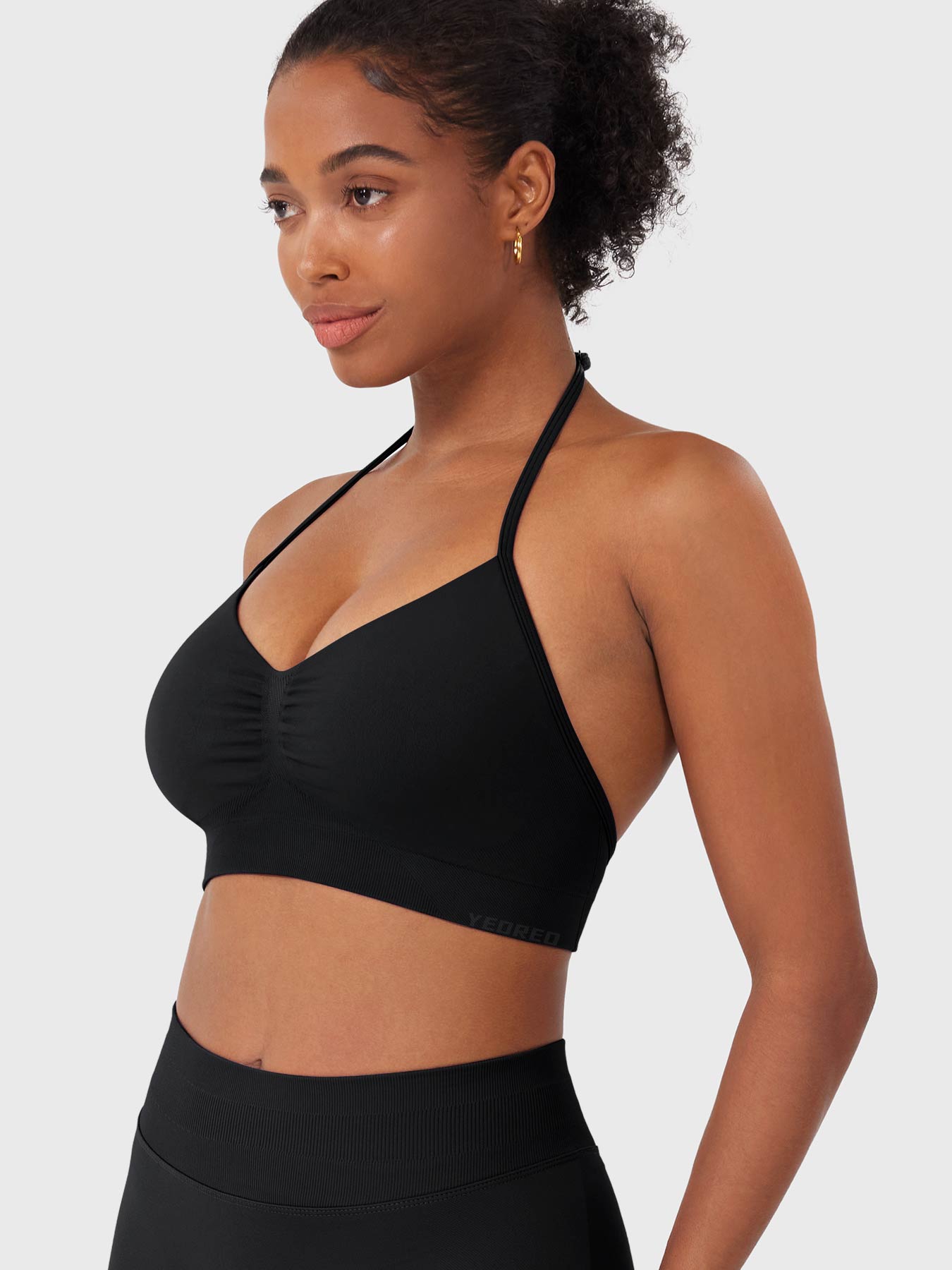 Vaeryn Vanie SoftHue Halter Sports Bra