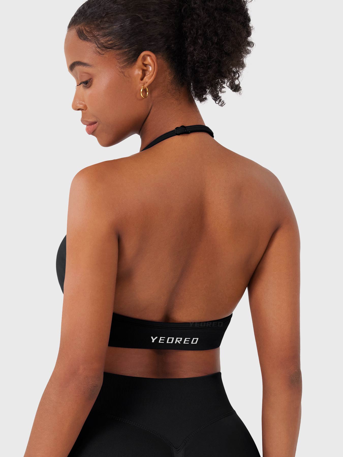 Vaeryn Vanie SoftHue Halter Sports Bra