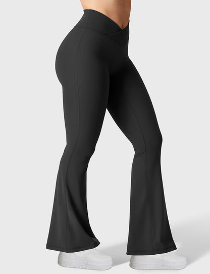 Vaeryn V-waistband Kalie 30" Flare Leggings