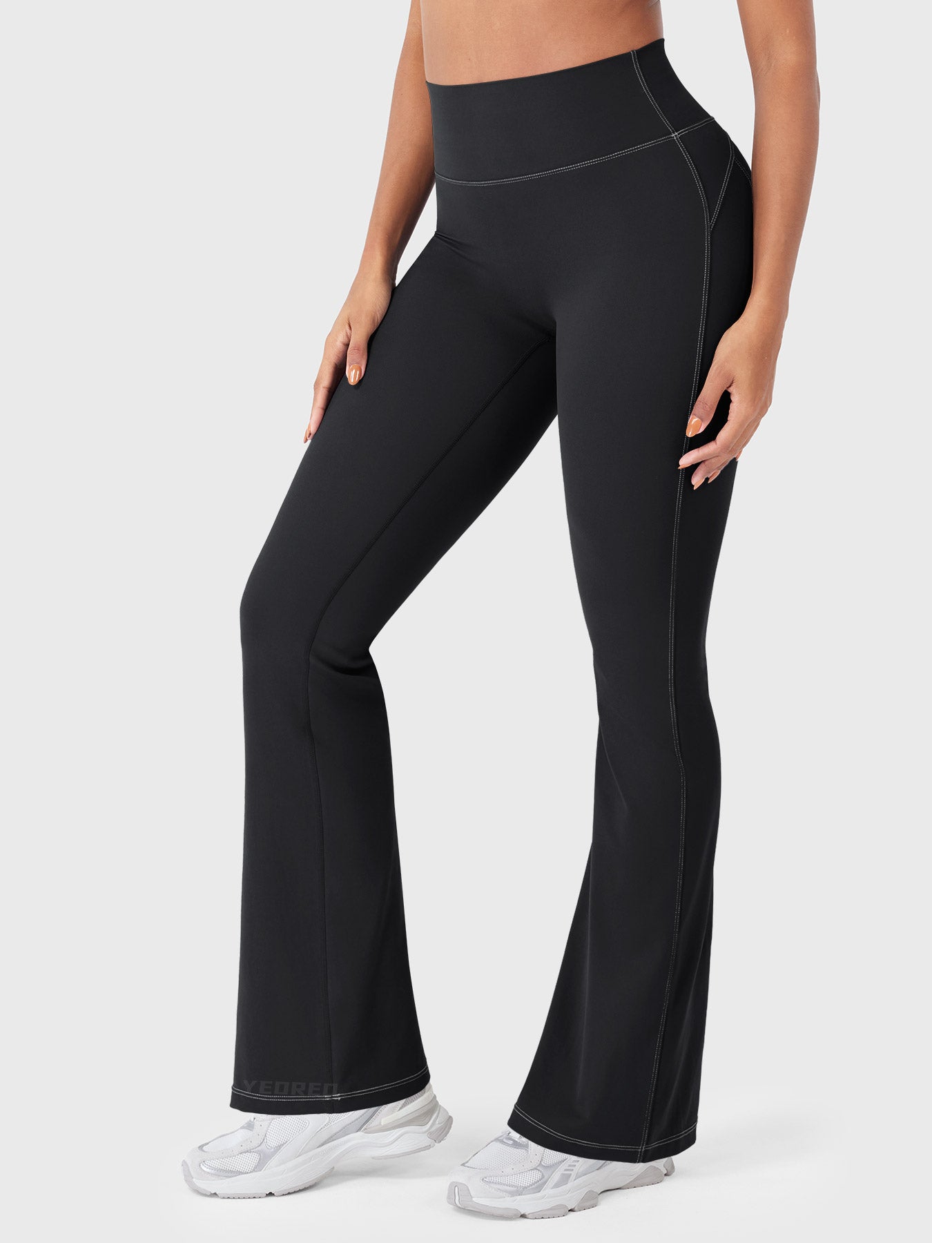 Yeoreo Astridy Faux Denim Flared Leggings