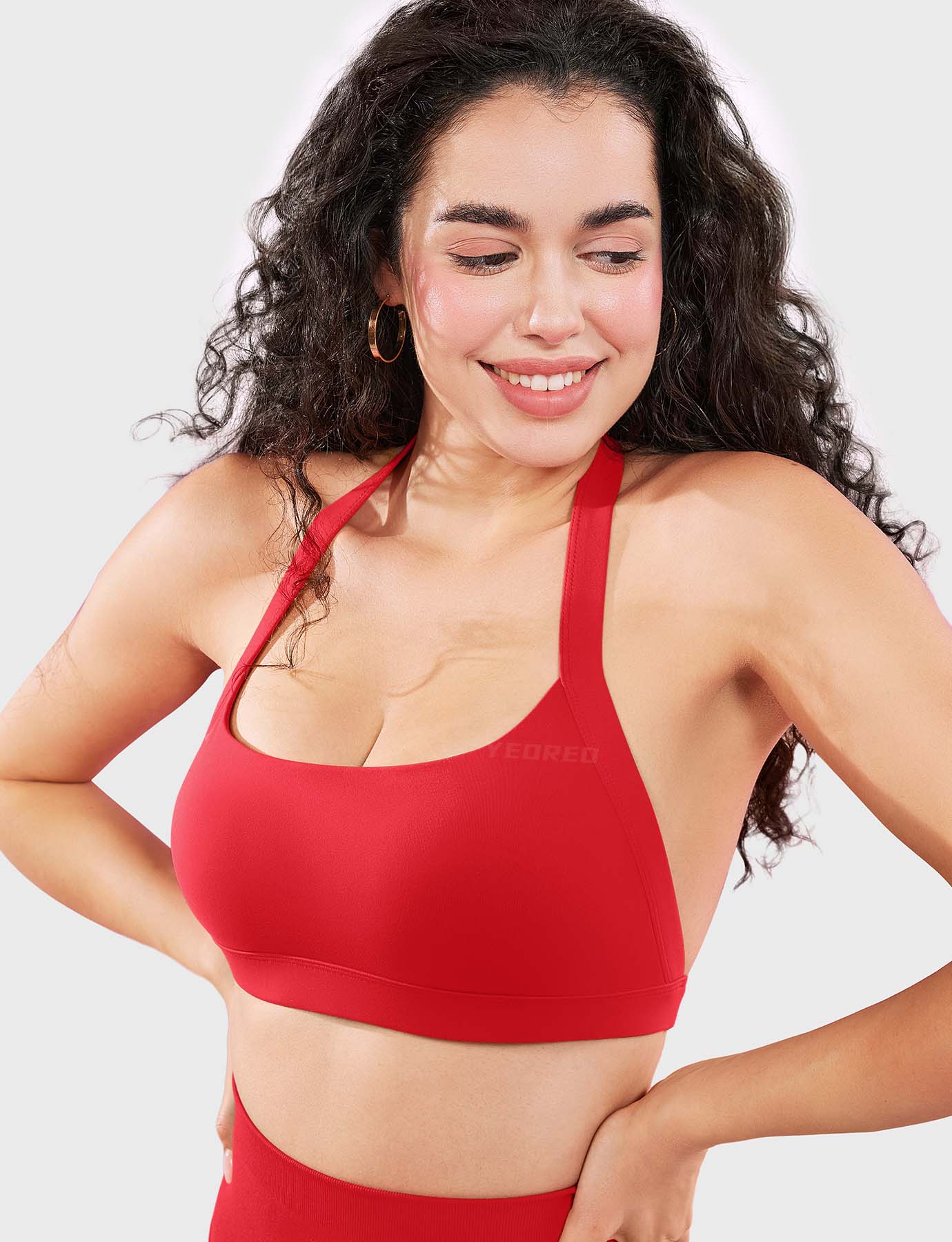 Vaeryn Roxanie Halter Sports Bra