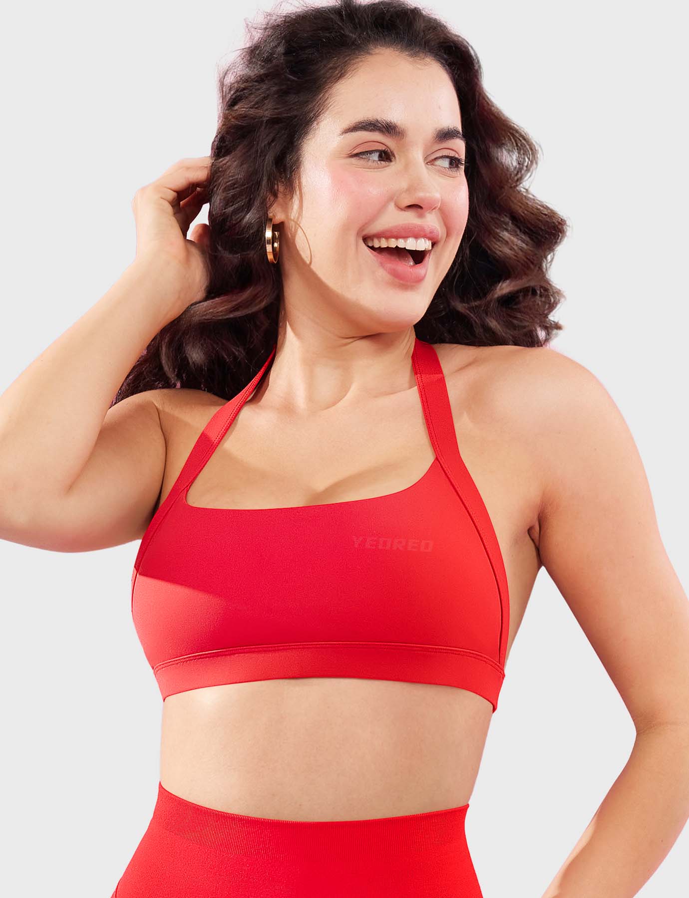 Vaeryn Roxanie Halter Sports Bra