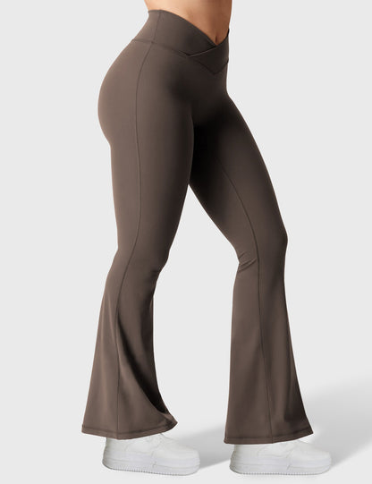 Vaeryn V-waistband Kalie 30" Flare Leggings