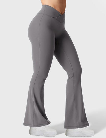 Vaeryn V-waistband Kalie 30" Flare Leggings