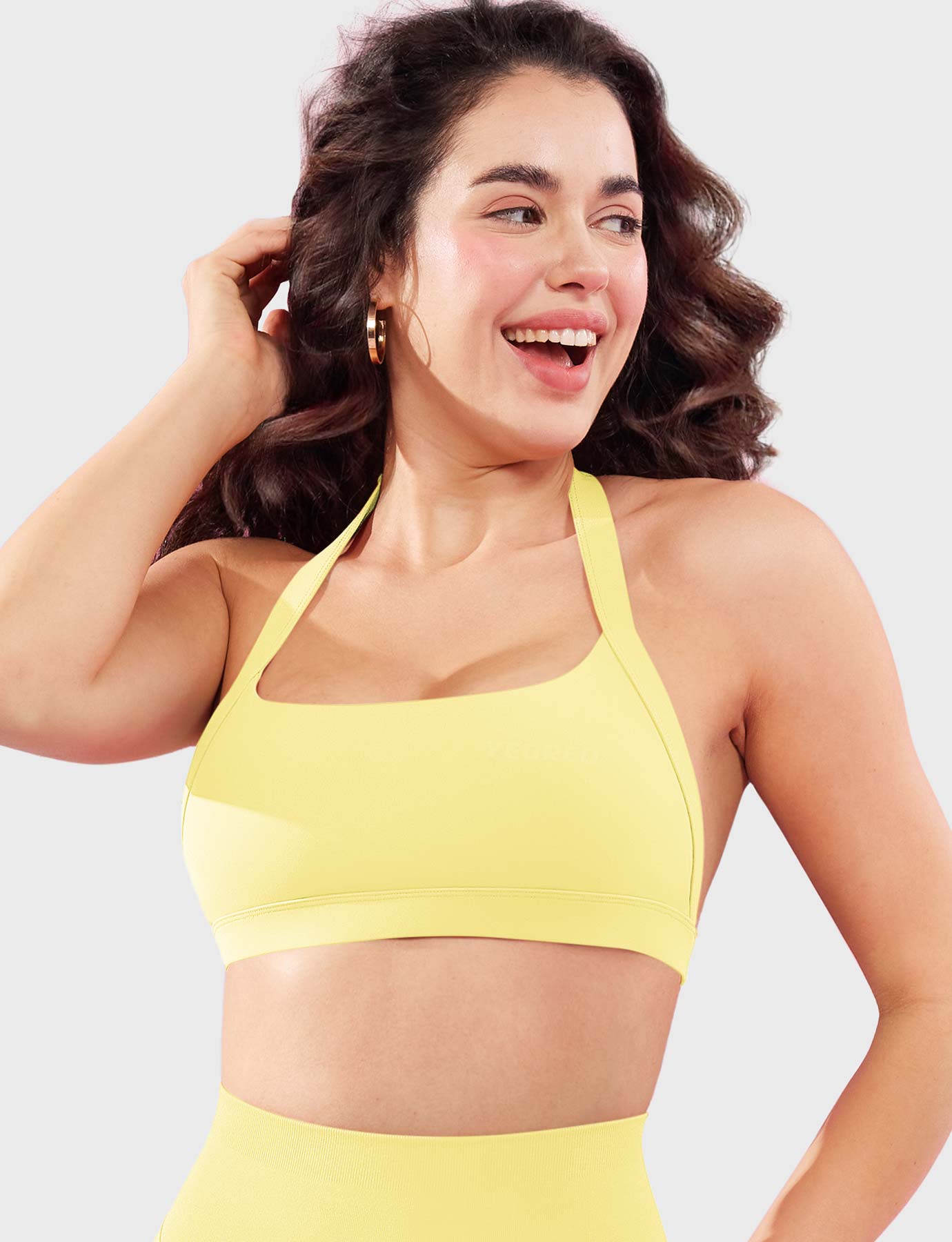 Vaeryn Roxanie Halter Sports Bra