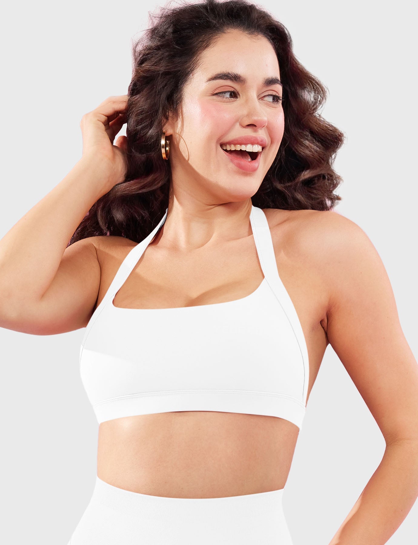 Vaeryn Roxanie Halter Sports Bra