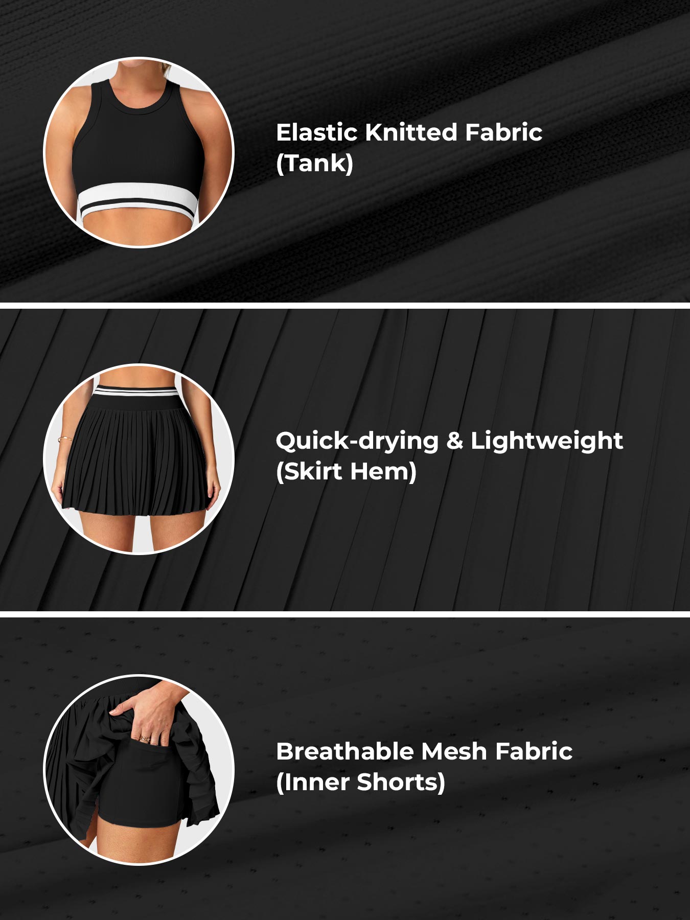 Yeoreo Hebe 2-Piece Tennis Skirt Set