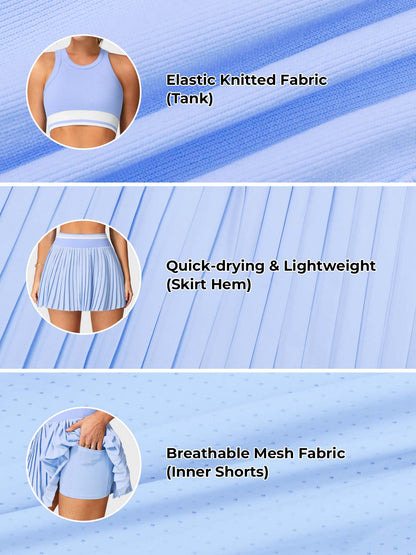 Yeoreo Hebe 2-Piece Tennis Skirt Set