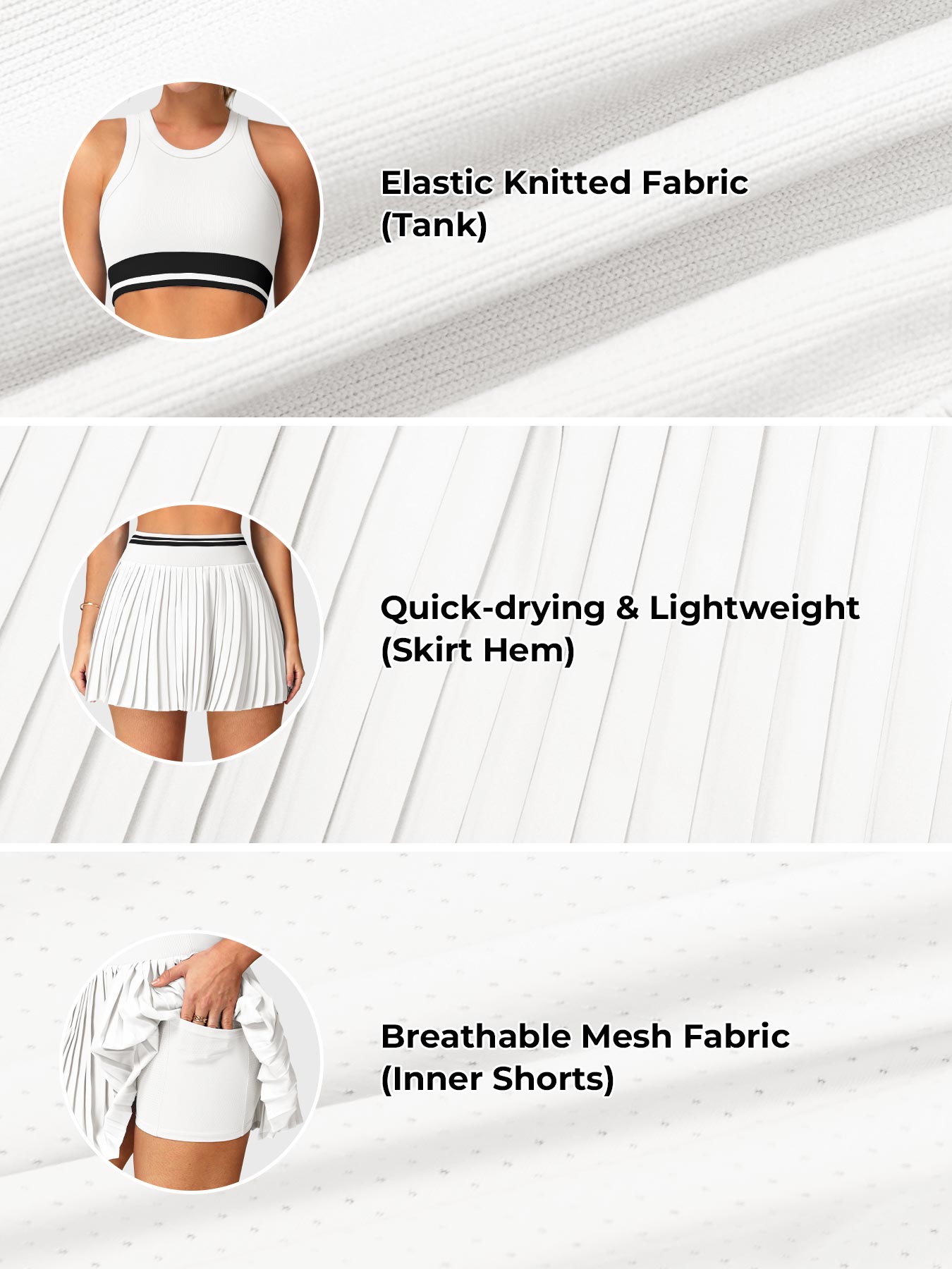 Yeoreo Hebe 2-Piece Tennis Skirt Set