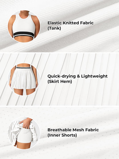 Yeoreo Hebe 2-Piece Tennis Skirt Set