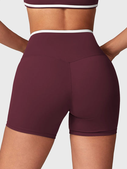 Yeoreo Alberta Contrast Trim Shorts