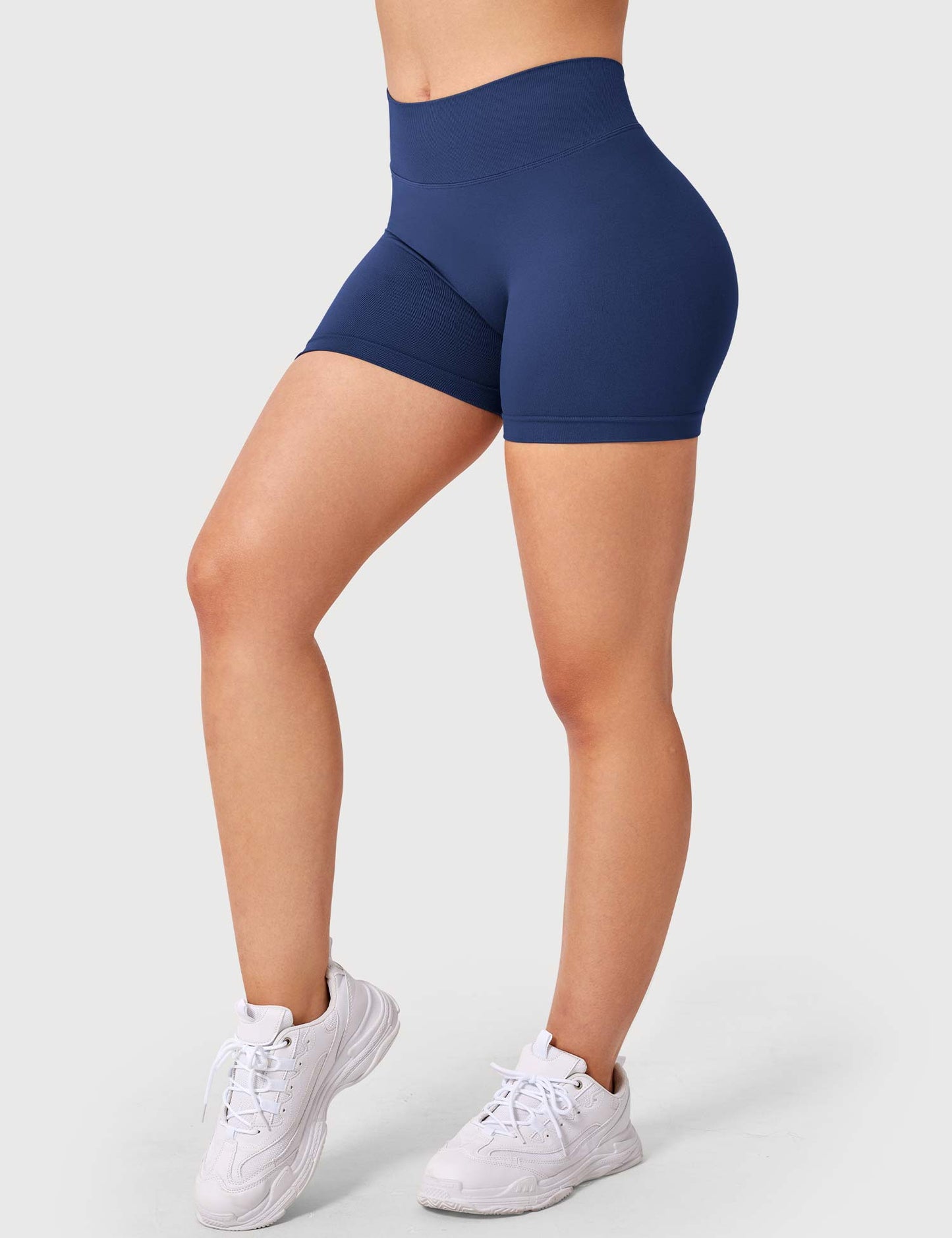 Vaeryn V Cross Liz Seamless Shorts 3.6"