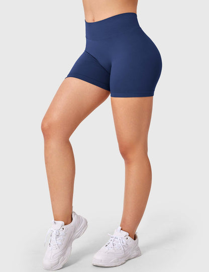Vaeryn V Cross Liz Seamless Shorts 3.6"