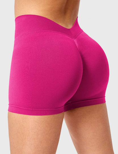 Vaeryn V Cross Liz Seamless Shorts 3.6"