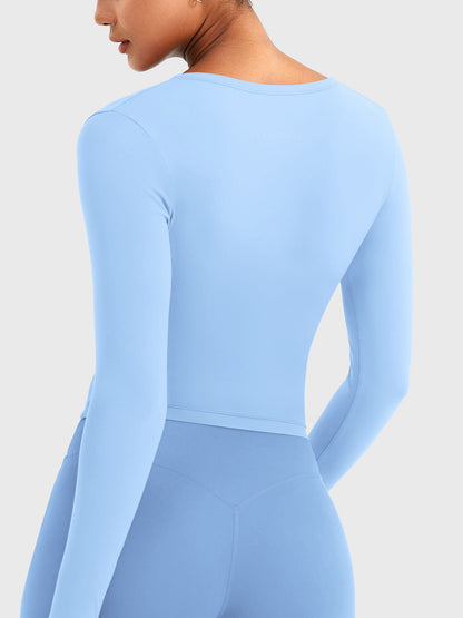 Vaeryn Minniy V Neck Long Sleeve Top