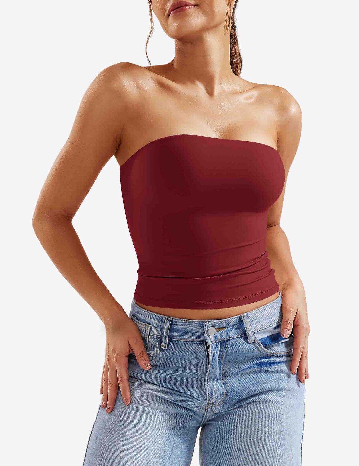 Vaeryn Sophie Double Lined Tube Top