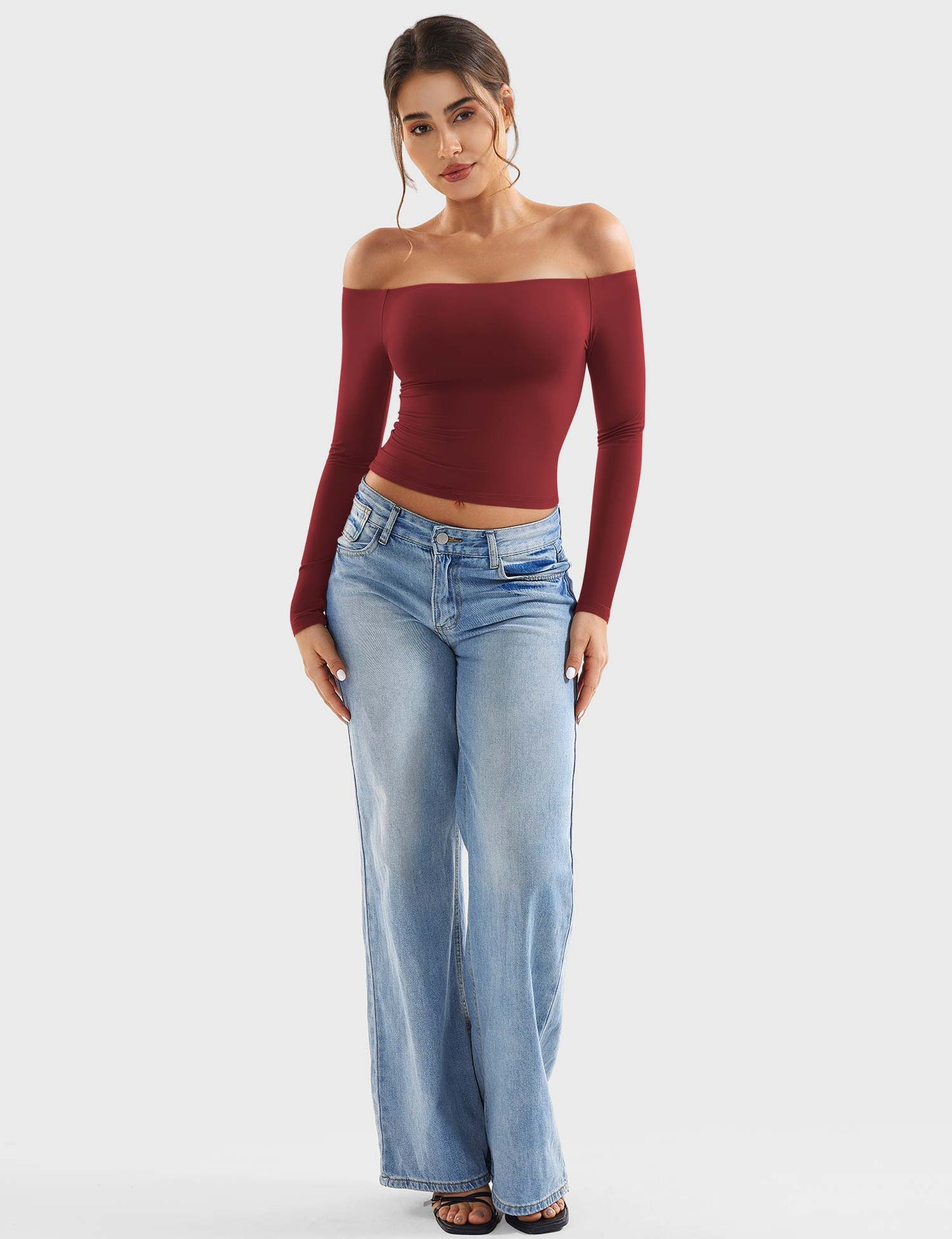 Vaeryn Luzlie Off Shoulder Top