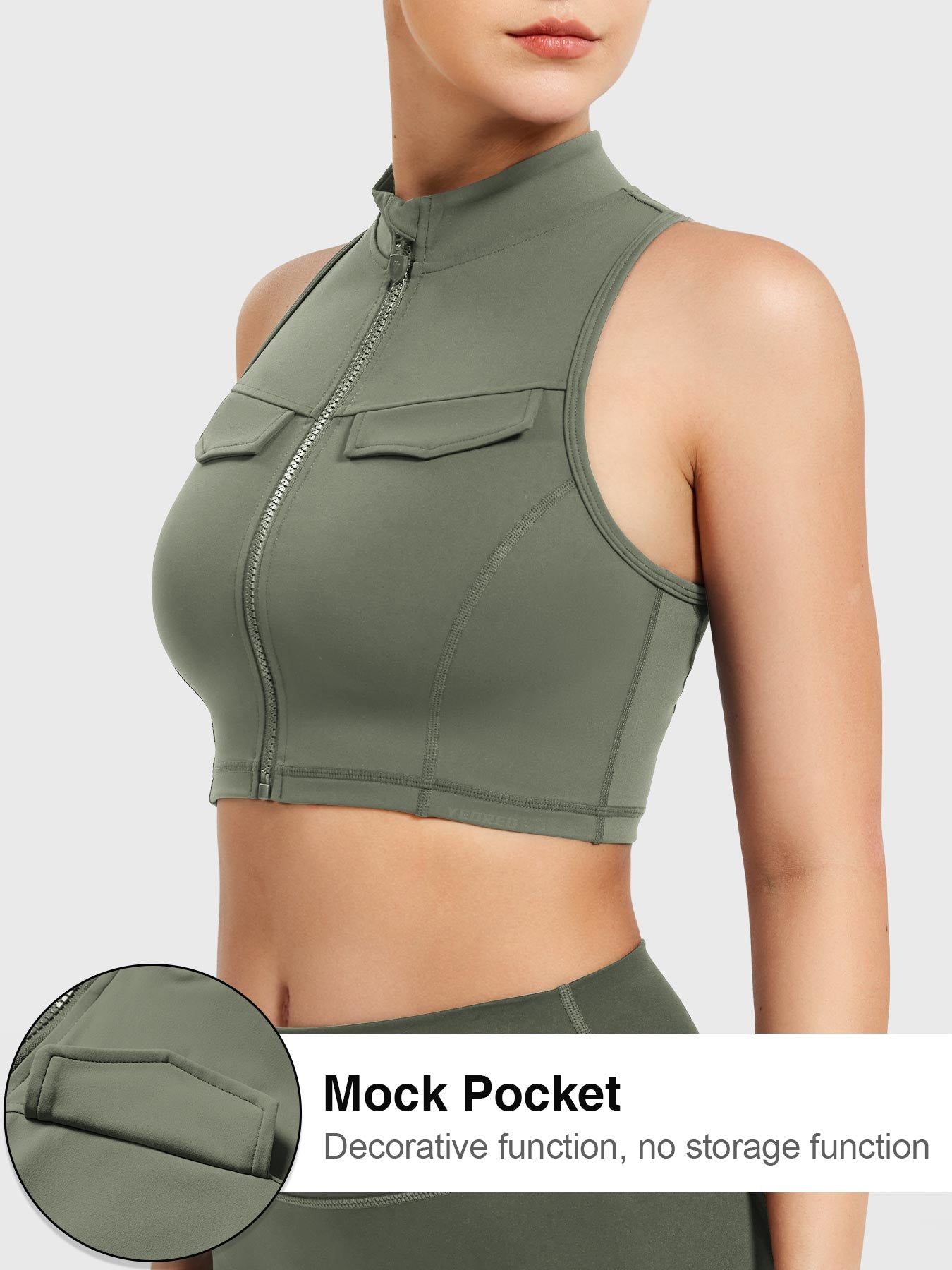 Yeoreo Chlonie CoreFlex Crop Tank