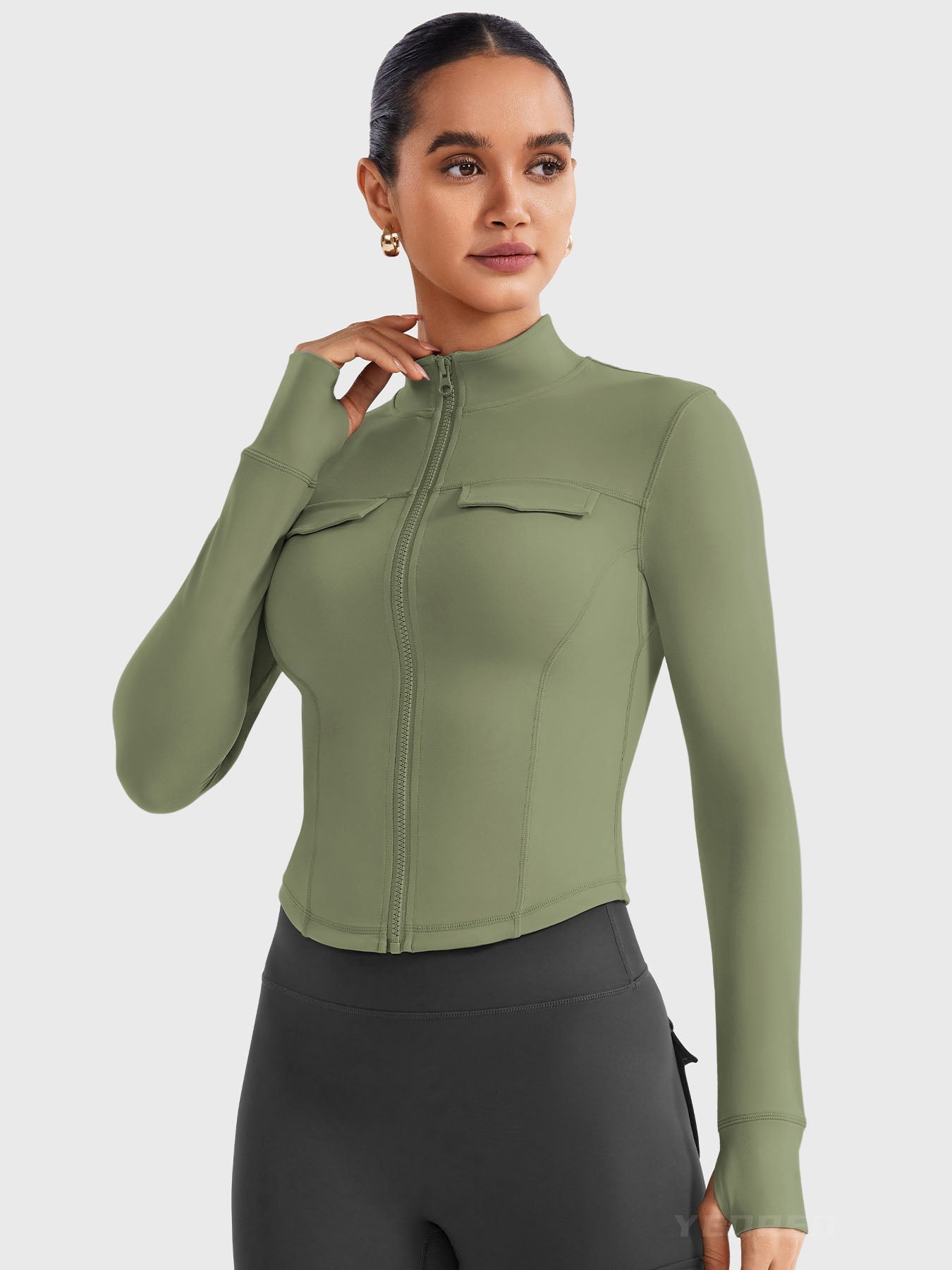 Vaeryn Arsene CoreFlex Crop Jacket