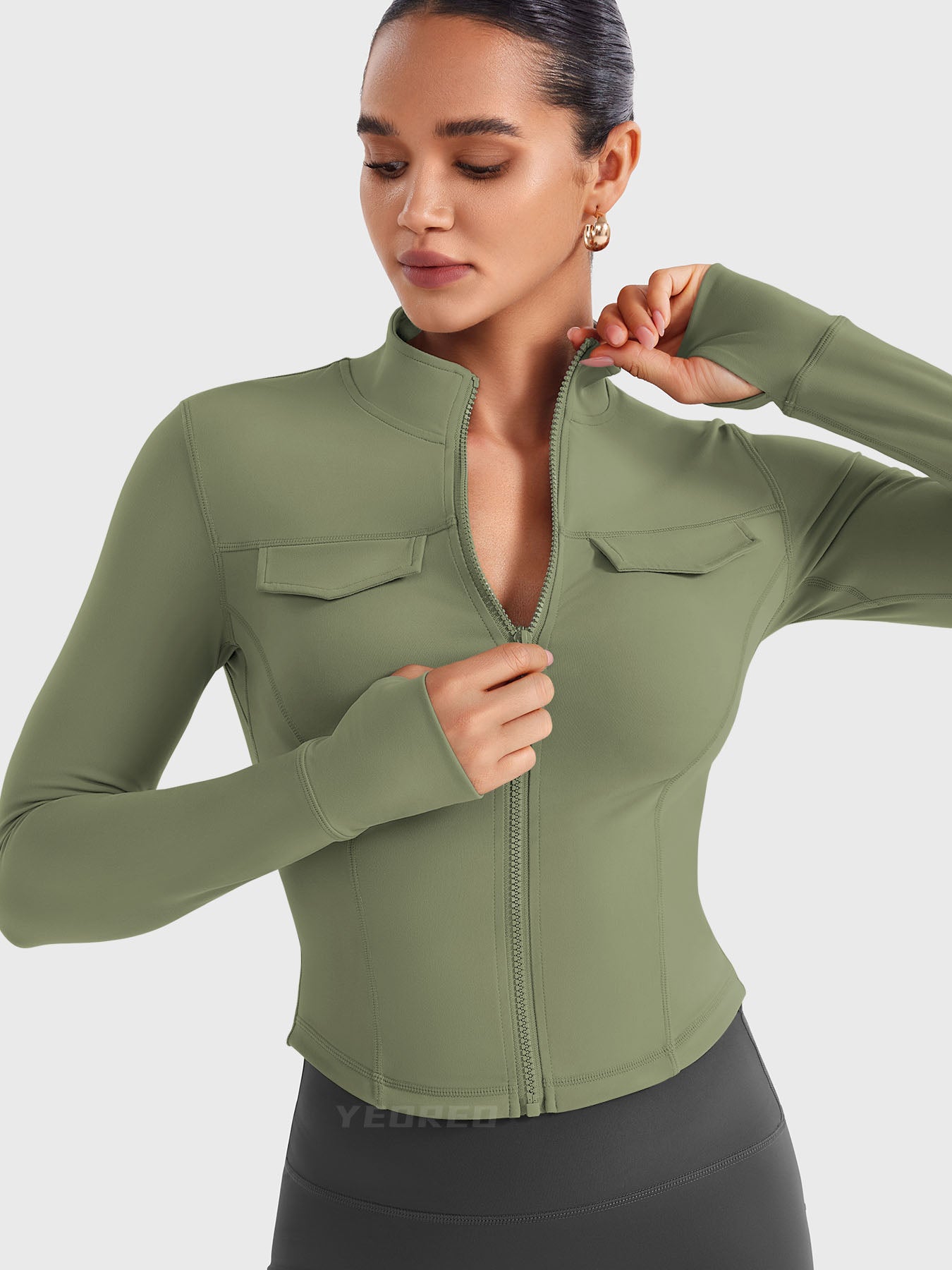 Vaeryn Arsene CoreFlex Crop Jacket