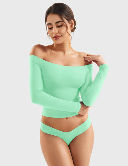 Vaeryn Luzlie Off Shoulder Top