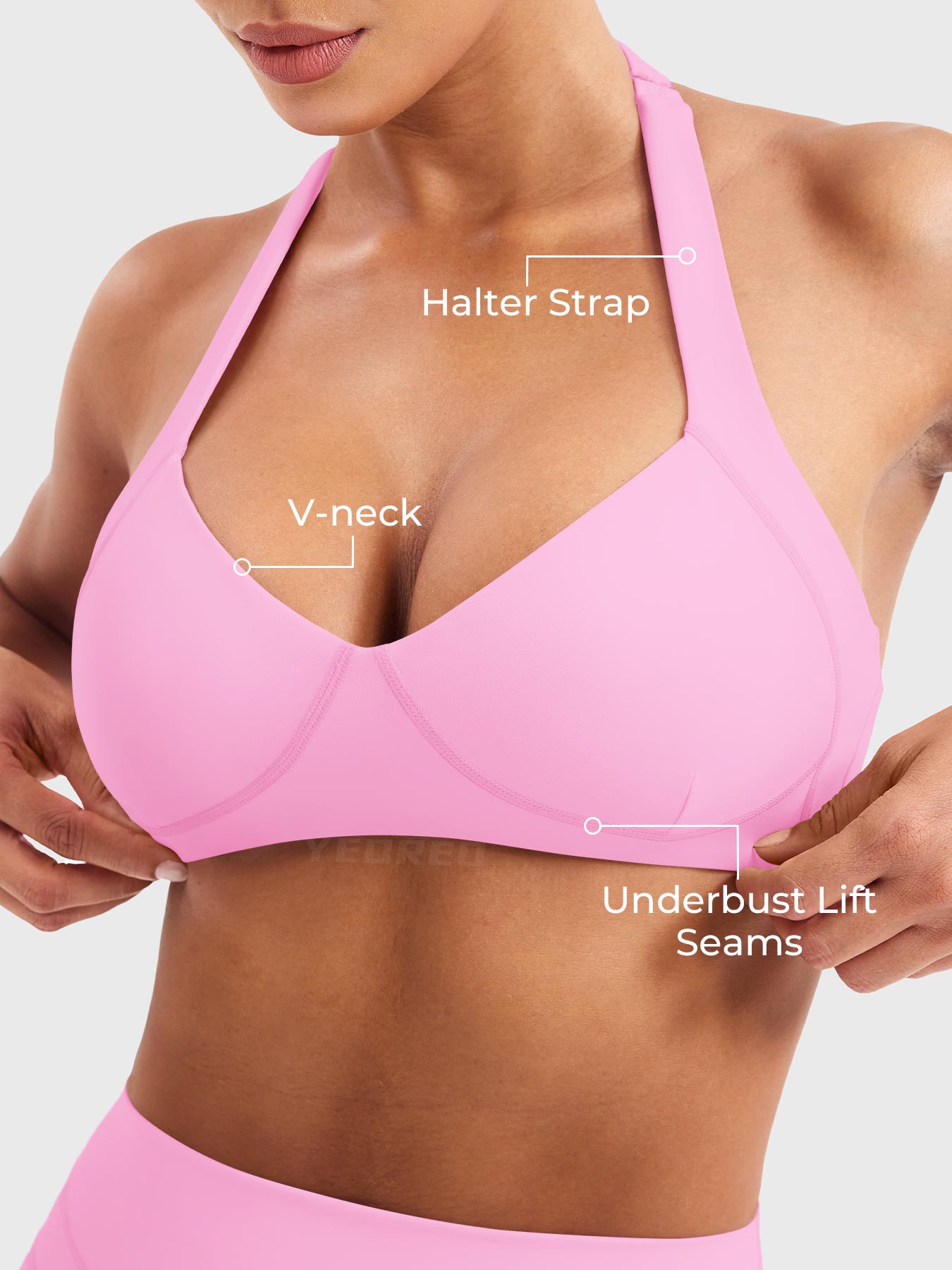 Yeoreo Andrine Contour Halter Sports Bra