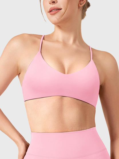 Vaeryn Zaahira V-Neck Adjustable Sports Bra