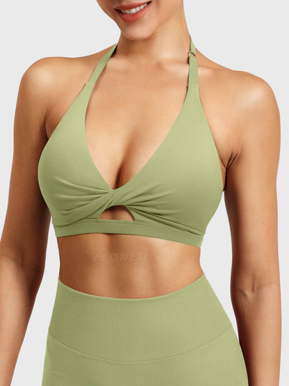 Vaeryn Micaela Twist Front Sports Bra