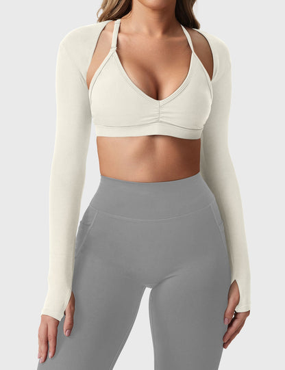 Vaeryn Mini Long Sleeve Bolero Shrug