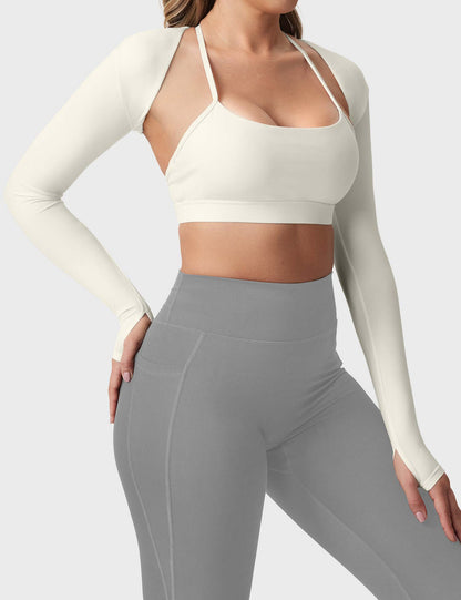 Vaeryn Mini Long Sleeve Bolero Shrug