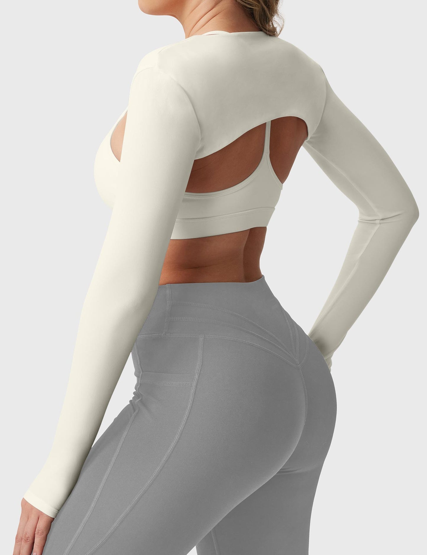 Vaeryn Mini Long Sleeve Bolero Shrug
