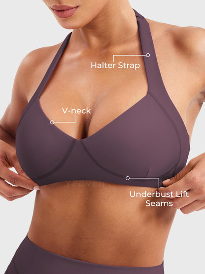 Yeoreo Andrine Contour Halter Sports Bra