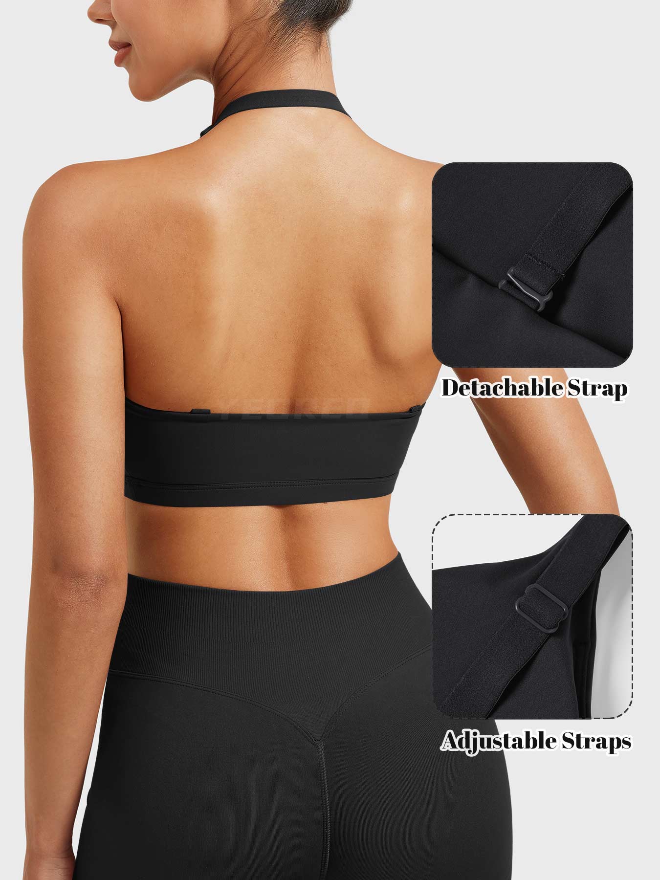 Vaeryn Micaela Twist Front Sports Bra